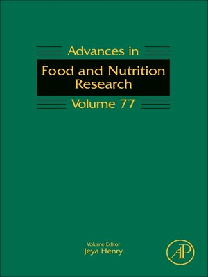 cover image of Advances in Food and Nutrition Research